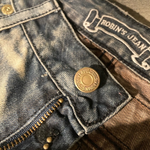 SOLD! Rare vintage Robin’s jeans size 32 waist…just look at them sparkles! 😱 - Picture 4 of 16